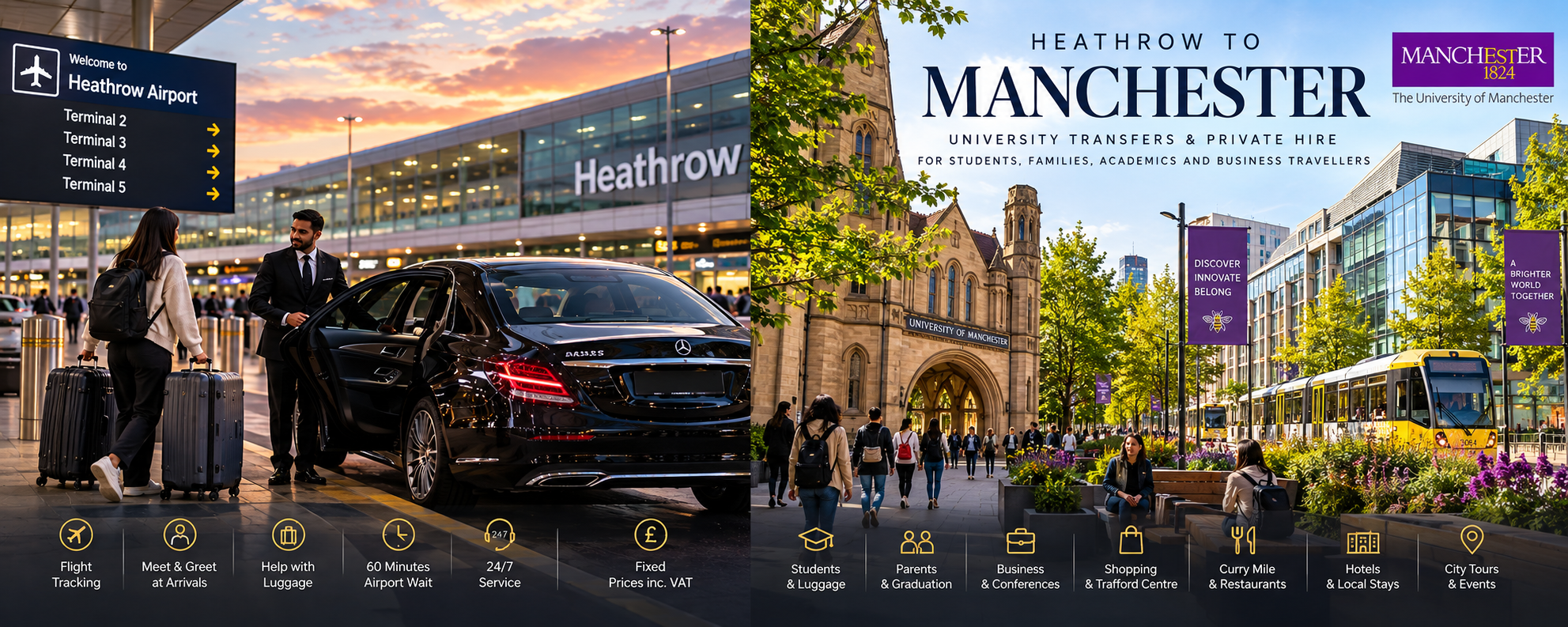 University of Manchester and Manchester city life for students, parents, academics and business visitors
